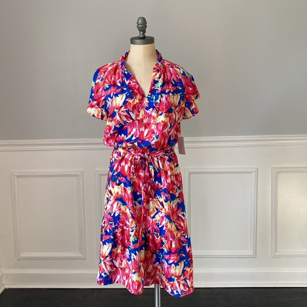 Morgan Taylor Floral Print Dress